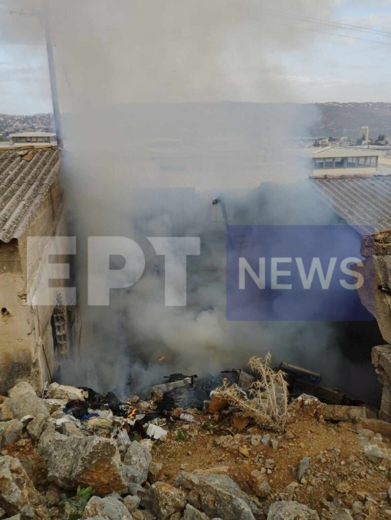 Χανιά: Δυο άτομα χωρίς τις αισθήσεις τους εντοπίστηκαν σε πυρκαγιά σε σπίτι στο Δαράτσο