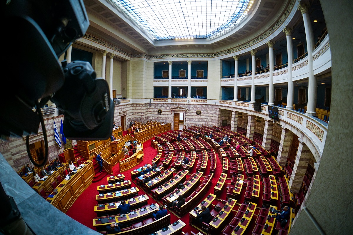 ΣΥΖΗΤΗΣΗ ΣΤΗΝ ΟΛΟΜΕΛΕΙΑ ΤΗΣ ΒΟΥΛΗΣ ΝΟΜΟΣΧΕΔΙΟΥ ΤΟΥ ΥΠΟΥΡΓΕΙΟ ΕΣΩΤΕΡΙΚΩΝ(ΚΟΝΤΑΡΙΝΗΣ ΓΙΩΡΓΟΣ EUROKINISSI)