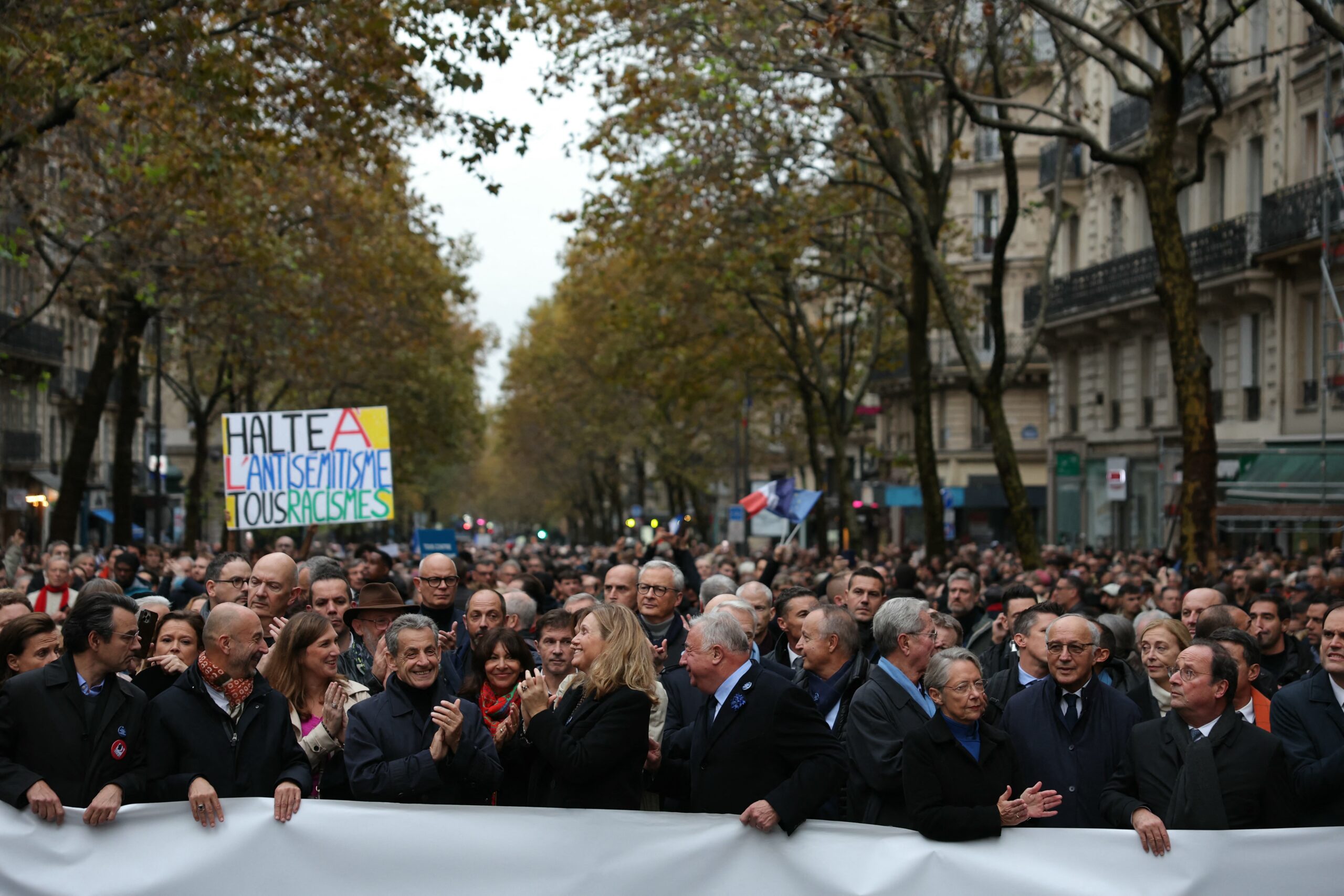 FRANCE-POLITICS-RELIGION-RACISM-PALESTINIAN-ISRAEL-CONFLICT-DEMO