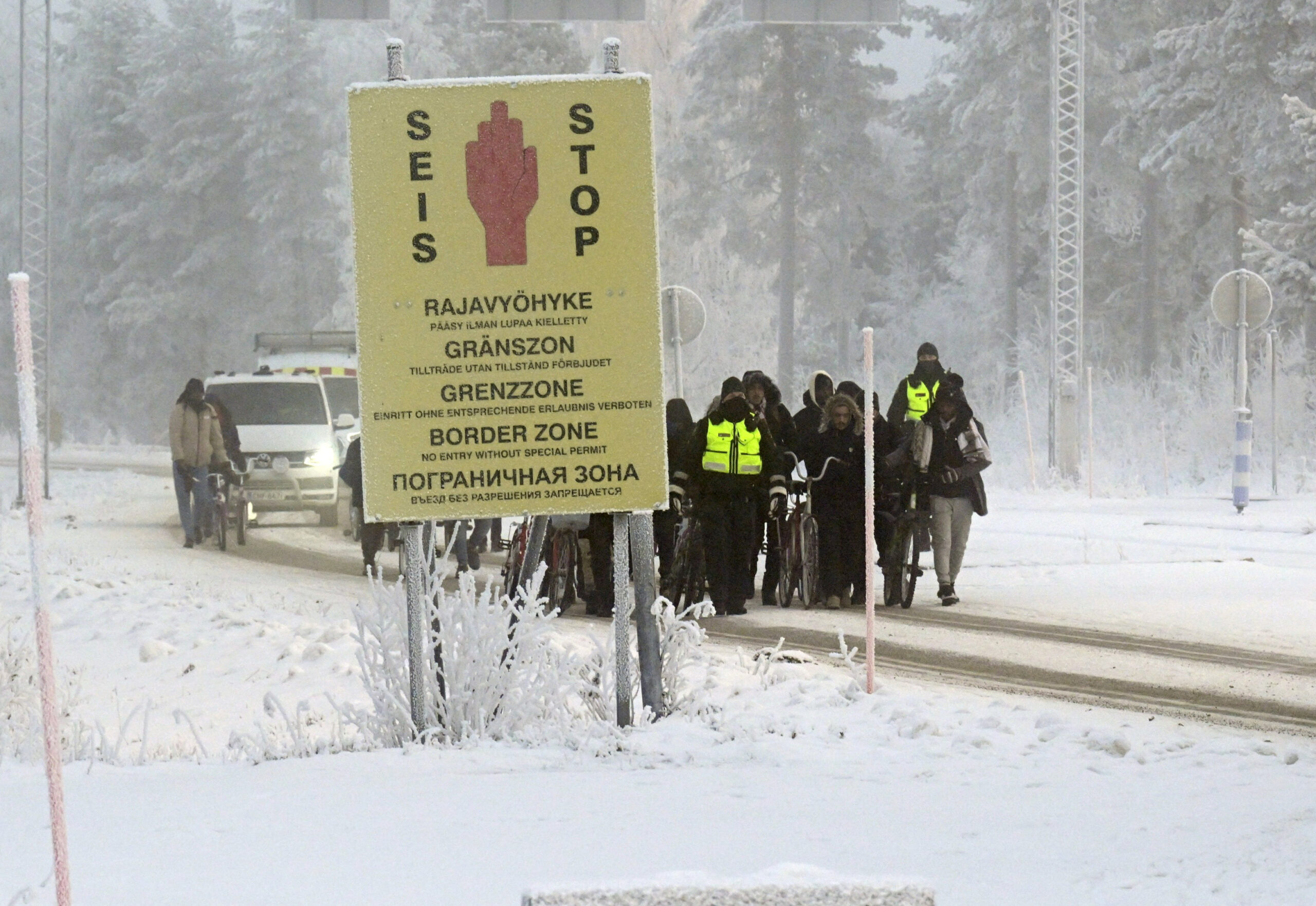 FINLAND-RUSSIA-POLITICS-MIGRATION-BORDER