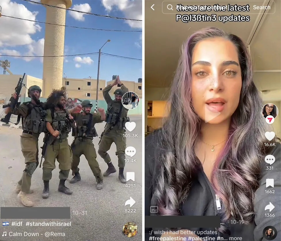 Ο πόλεμος Ισραήλ-Χαμάς μαίνεται και στις πλατφόρμες κοινωνικής δικτύωσης