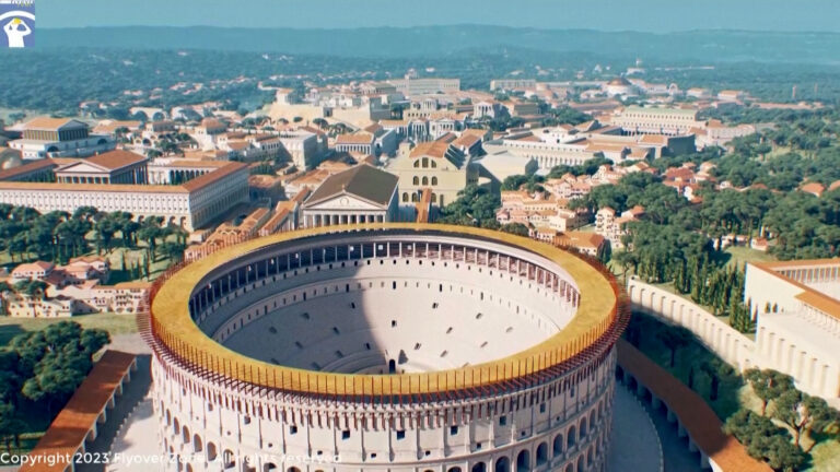 Βίντεο: Εικονική πτήση δίνει μια γεύση από τη ζωή στην αρχαία Ρώμη