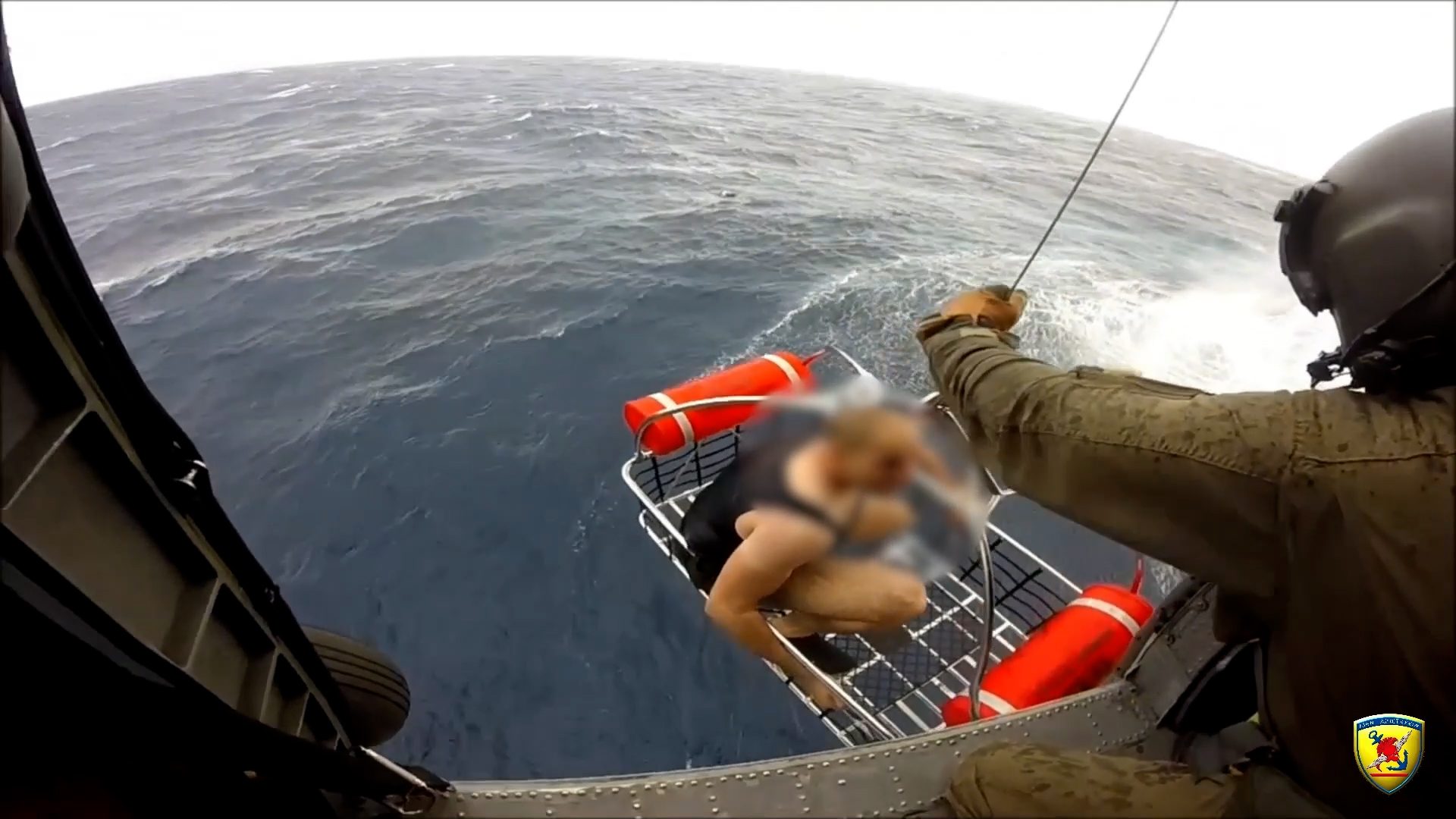 Ναυάγιο της Λέσβου: Βίντεο από τη διάσωση του Αιγύπτιου ναυτικού