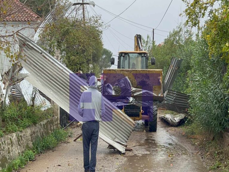 Πύργος: Μικροζημιές από ανεμοστρόβιλο και κακοκαιρία