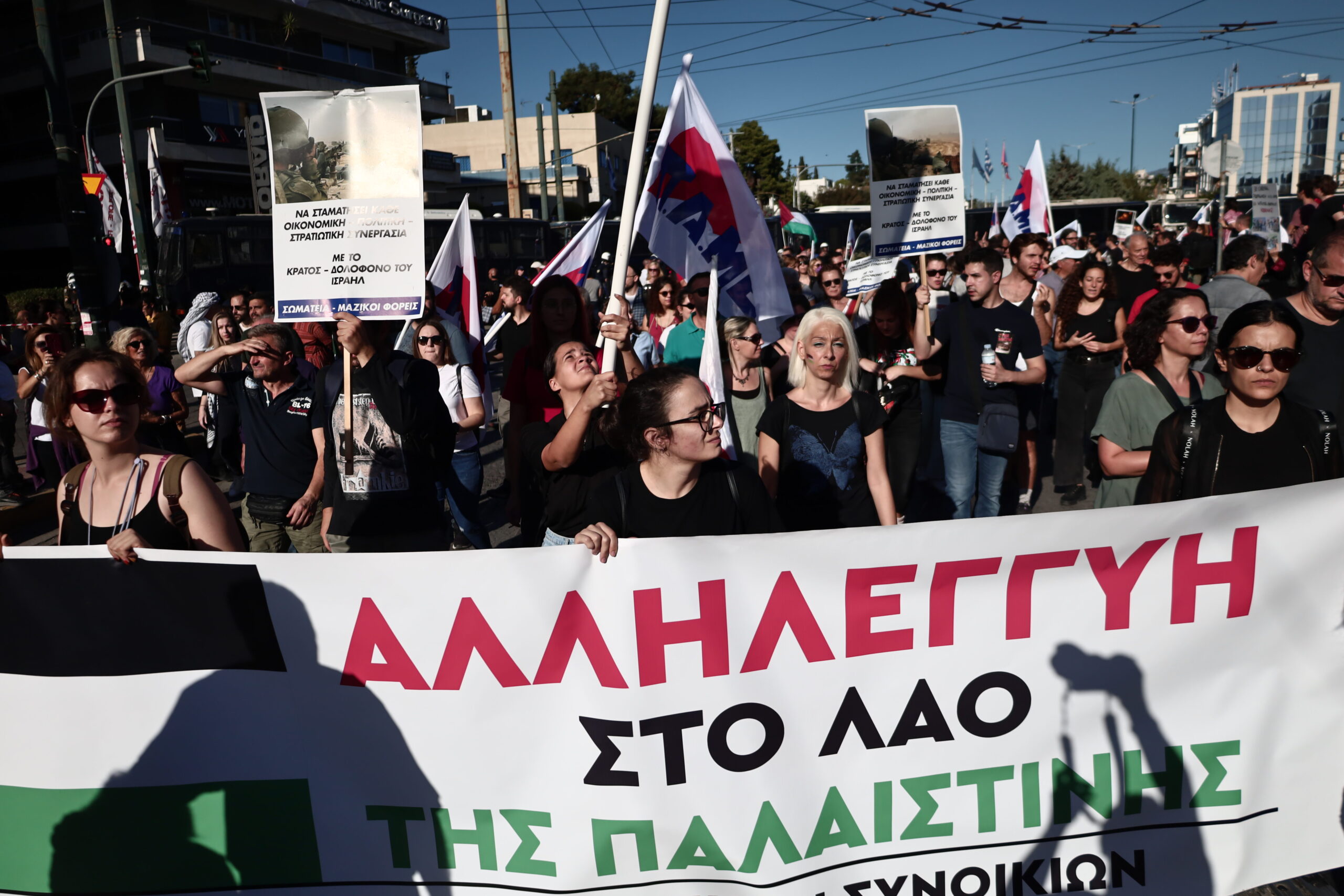 Αποκαταστάθηκε η κυκλοφορία των οχημάτων στο κέντρο της Αθήνας