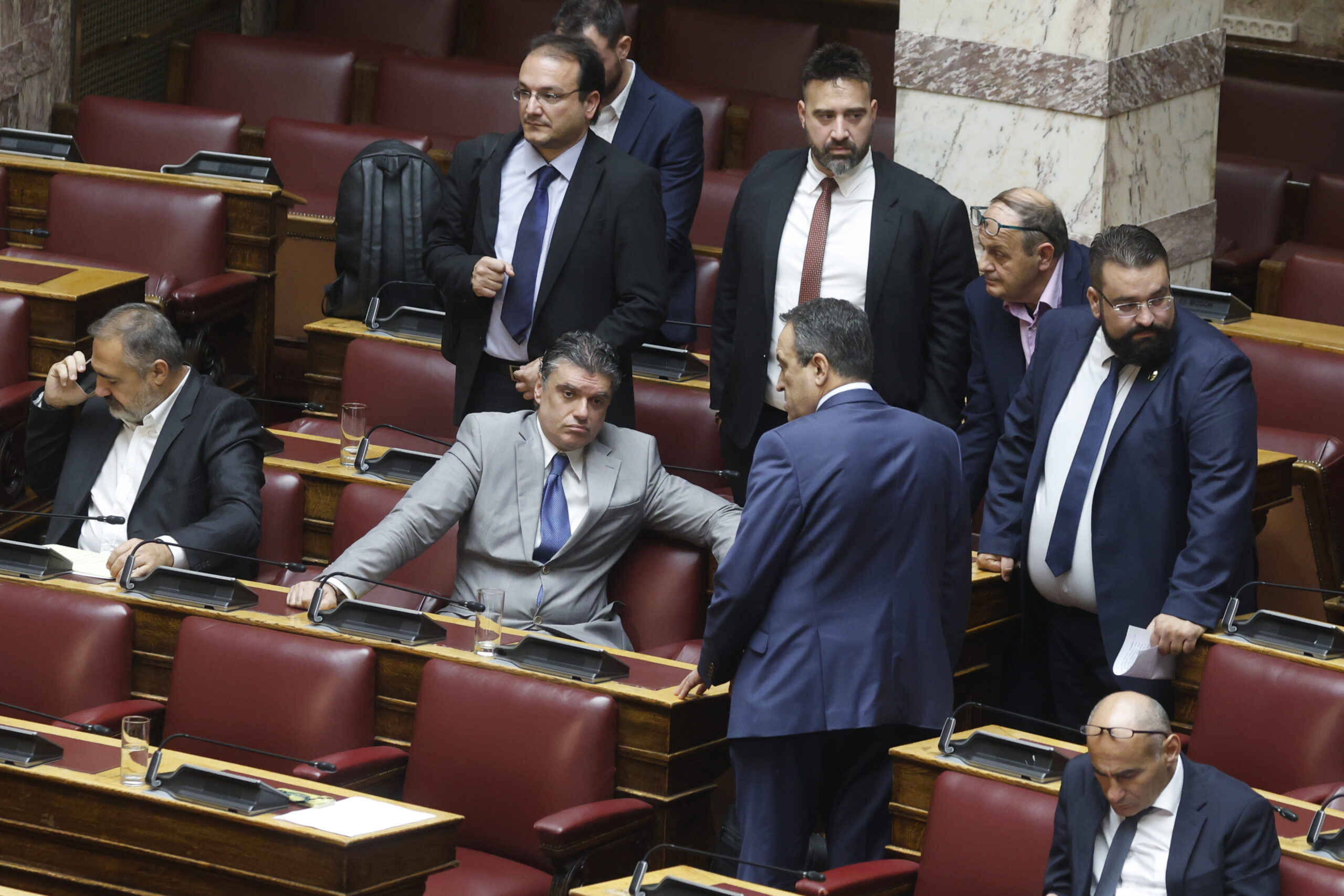 [364885] ΣΥΖΗΤΗΣΗ ΣΤΗΝ ΟΛΟΜΕΛΕΙΑ ΤΗΣ ΒΟΥΛΗΣ ΓΙΑ ΤΗΝ ΑΙΤΗΣΗ ΑΡΣΗΣ ΑΣΥΛΙΑΣ ΒΟΥΛΕΥΤΩΝ ΤΩΝ ΣΠΑΡΤΙΑΤΩΝ (ΓΙΩΡΓΟΣ ΚΟΝΤΑΡΙΝΗΣ/EUROKINISSI)