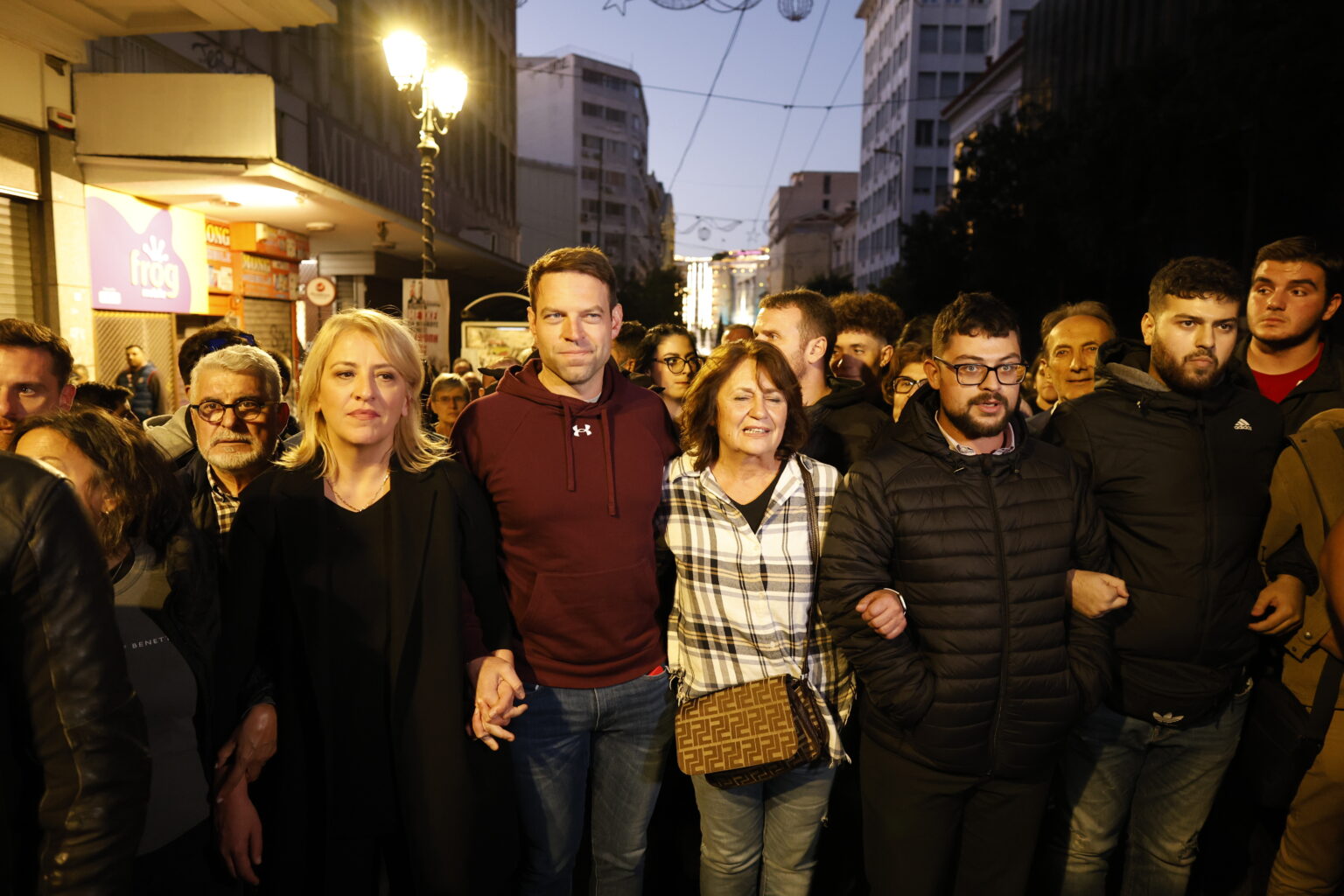 Στην πορεία για το Πολυτεχνείο ο Στέφανος Κασσελάκης