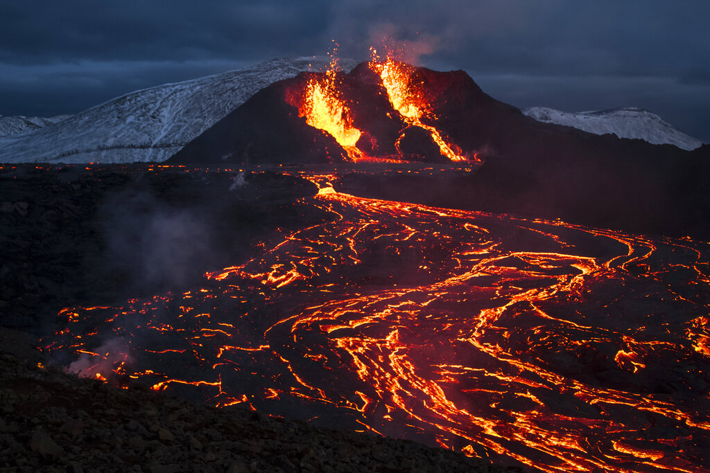 APTOPIX Iceland Volcano