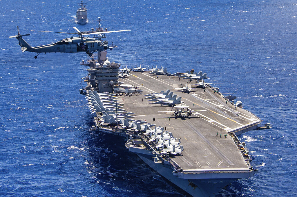 Χανιά: Στη Σούδα ξανά το αεροπλανοφόρο  USS Gerald Ford