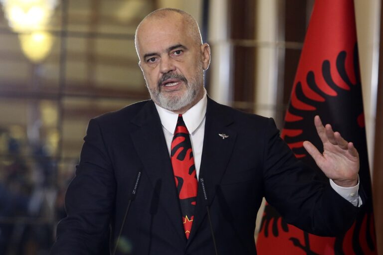 Αλβανία: Υπέρ της κατάπαυσης του πυρός στη Γάζα ο Έντι Ράμα «πριν η σύγκρουση ξεφύγει»
