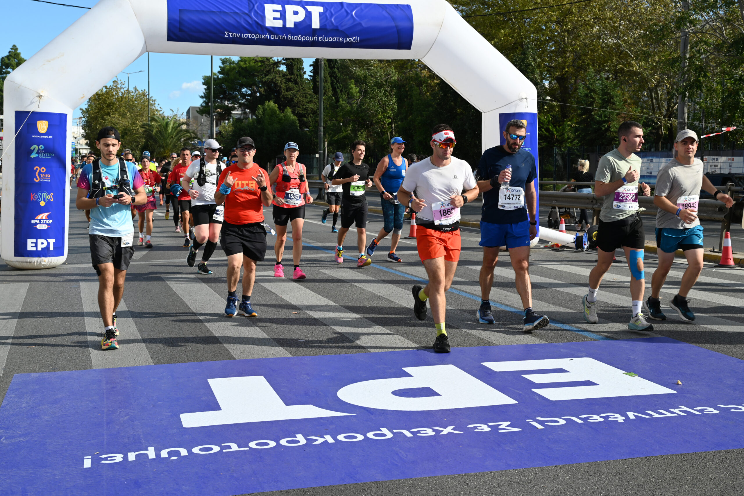 Η ΕΡΤ στη μεγάλη γιορτή του αθλητισμού, στον 40ο Αυθεντικό Μαραθώνιο της Αθήνας