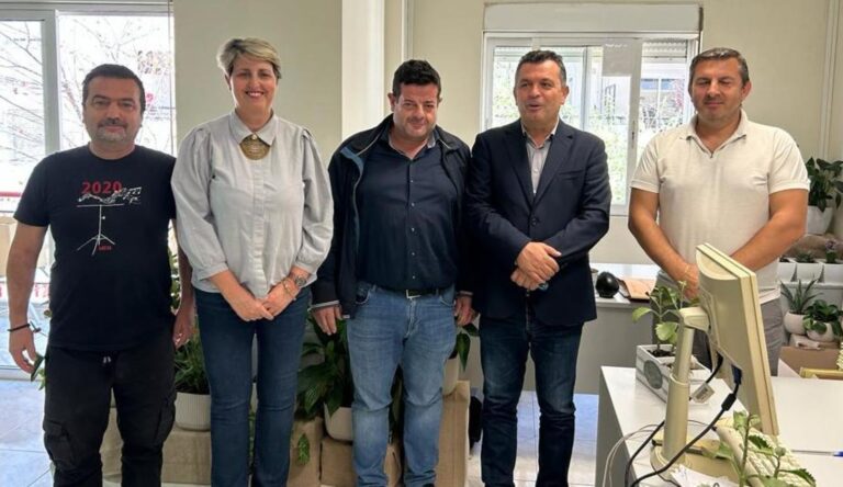 Συνάντηση με εργαζομένους και  διευθυντές του e-ΕΦΚΑ Μαγνησίας είχε ο Χρήστος Μπουκώρος