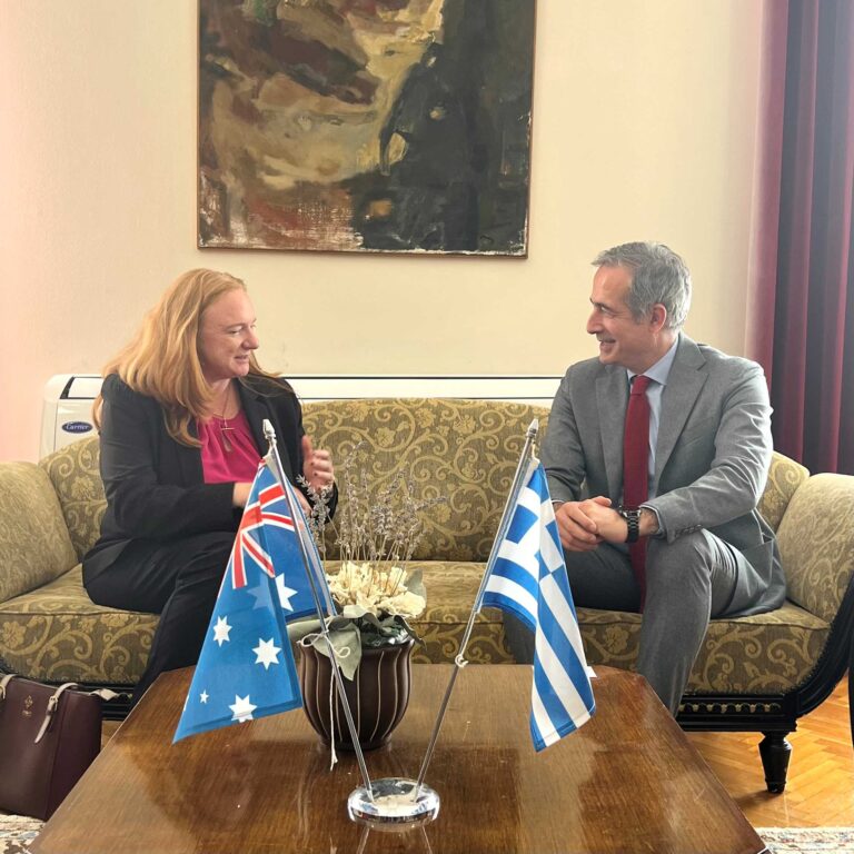 Θεσσαλονίκη: Συνάντηση του Υφυπουργού Μακεδονίας και Θράκης με την Πρέσβη της Αυστραλίας στην Ελλάδα