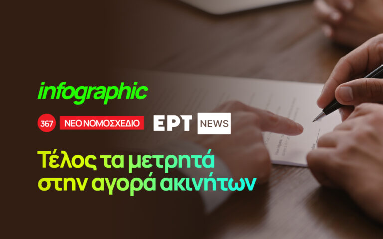 Infographic: Τέλος τα μετρητά στην αγορά ακινήτων