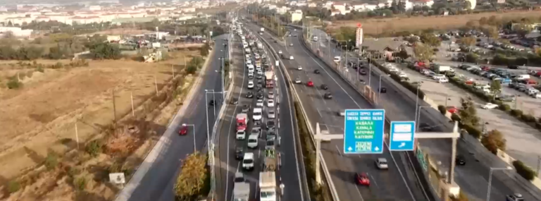 Flyover: Πώς θα αλλάξει τη φυσιογνωμία της Θεσσαλονίκης- Εικόνες από drone της ΕΡΤ