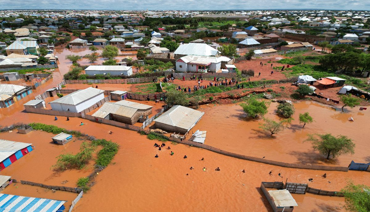 Floods in Baidoa town