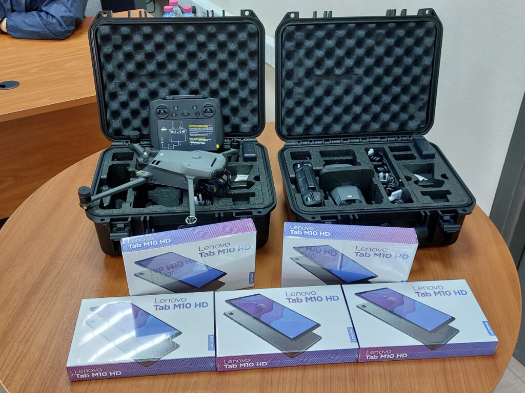 Κέρκυρα: Drones και Tablets σε Αστυνομία και Πυροσβεστική έδωσε η Περιφέρεια Ιονίων Νήσων