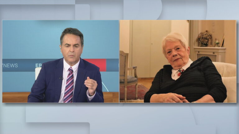 Λ. Έιντζελ – Eπιζήσασα Ολοκαυτώματος: «Οι ηγέτες μάς πηγαίνουν προς πόλεμο και αυτό με φοβίζει αφάνταστα»