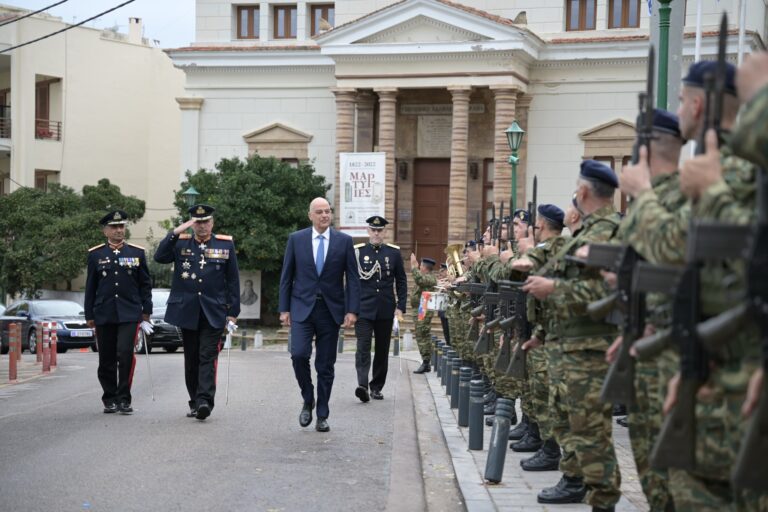 Χίος – Ν. Δένδιας: Τα νησιά του Αιγαίου έχουν όλα τα δικαιώματα του Διεθνούς Δικαίου