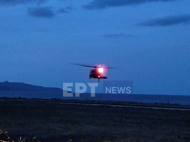 Χανιά: Άσκηση διάσωσης από αμερικανικό ελικόπτερο στο Μάλεμε