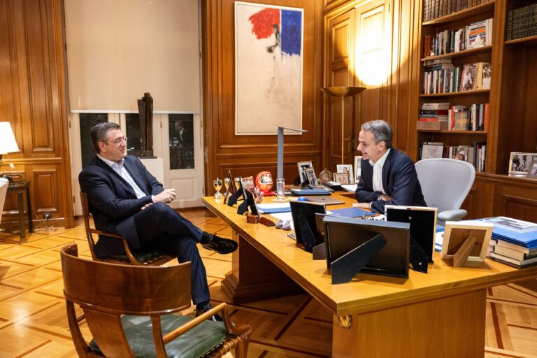 Τα έργα σε Κεντρική Μακεδονία και Θεσσαλονίκη στη συζήτηση Κ. Μητσοτάκη – Α. Τζιτζικώστα