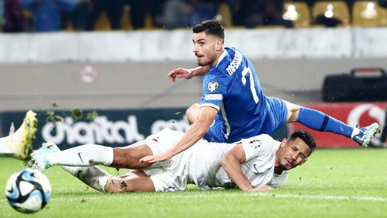 Εξαιρετική η εθνική ομάδα άγγιξε τη νίκη (2-2) απέναντι στη Γαλλία