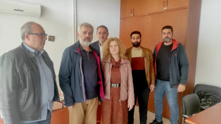 Συνάντηση κλιμακίου του ΚΚΕ με τον Πρόεδρο του τμήματος Ελληνικής Φιλολογίας του Δ.Π.Θ