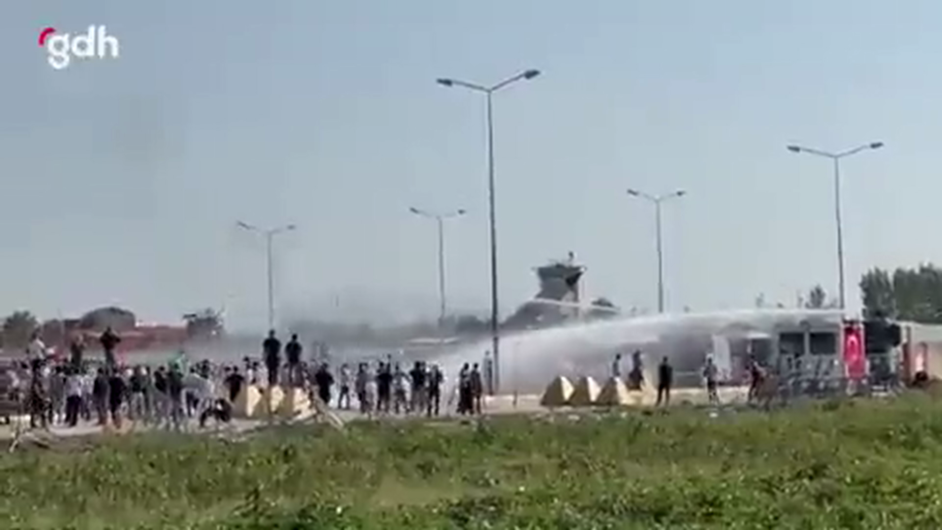 Τουρκία: Ένταση έξω από τη βάση του Ιντζιρλίκ σε διαδήλωση κατά των ΗΠΑ για τη Γάζα