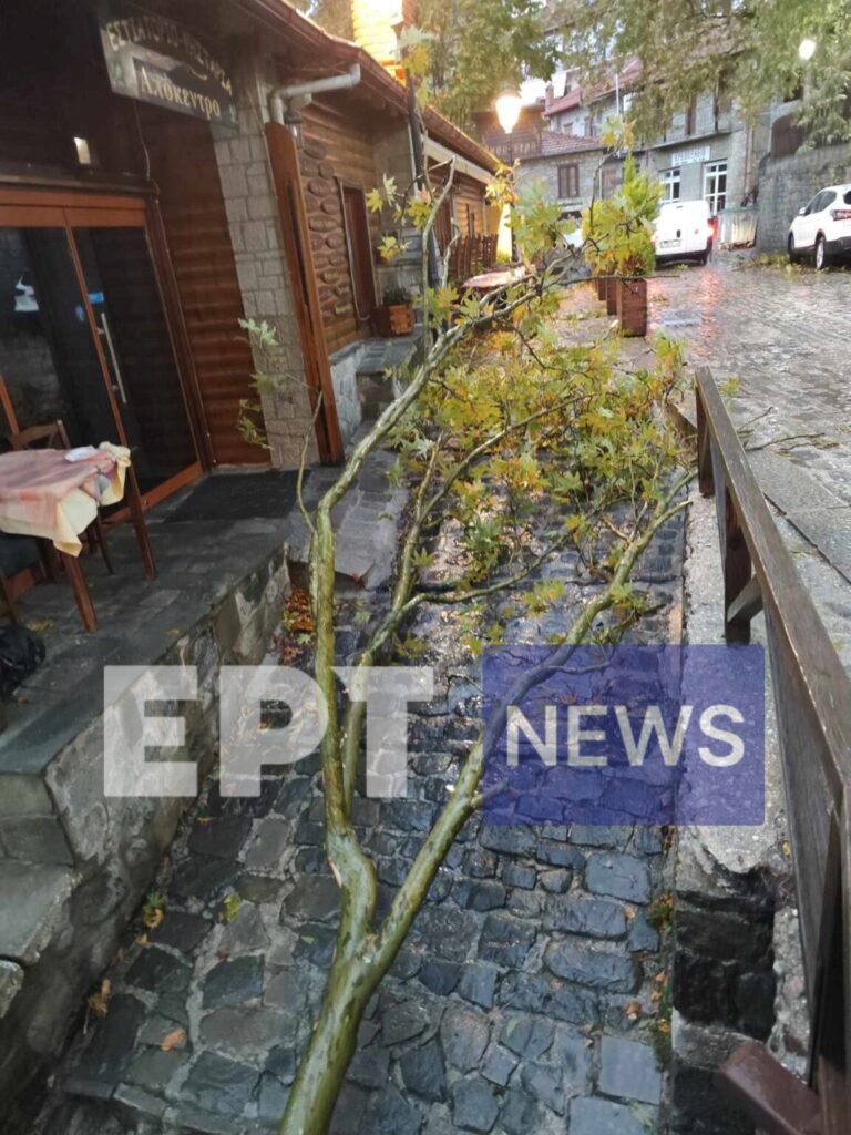 Ήπειρος: Kατολισθήσεις, πλημμύρες και ζημιές στο οδικό δίκτυο άφησε πίσω της η κακοκαιρία