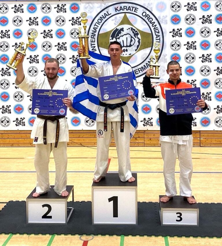 Πρωταθλητής Ευρώπης στο Καράτε ο Λαρισαίος Δ. Ζαχαρούλης