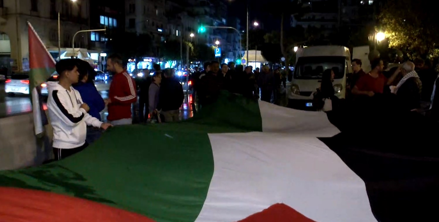 Θεσσαλονίκη: Πορεία αλληλεγγύης του ΠΑΜΕ για την Παλαιστίνη