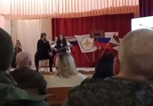 A Ukrainian missile kills a Russian actress during her performance (video) A Ukrainian missile kills a Russian actress during her performance (video)