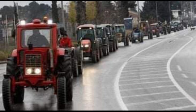 Πτολεμαΐδα: Μηχανοκίνητη πορεία αγροτών τη Δευτέρα
