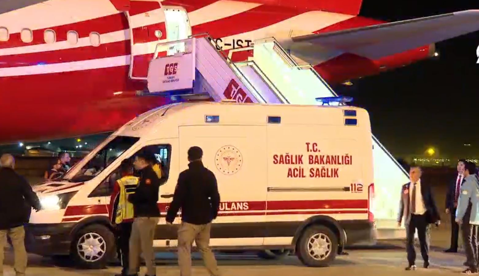 Στην Τουρκία έφτασαν τα μεσάνυχτα 27 καρκινοπαθείς από τη Λωρίδα της Γάζας