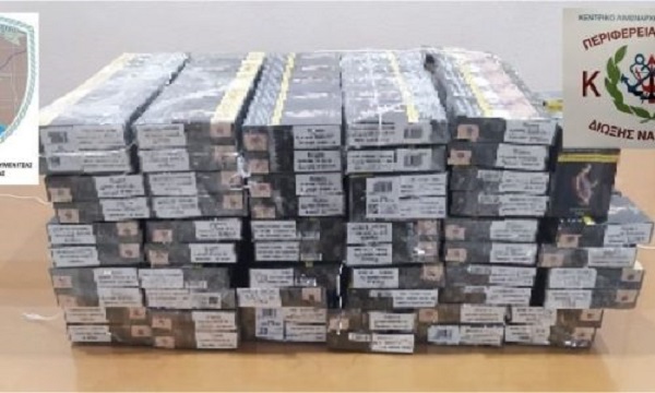 Ηγουμενίτσα: 1.100 πακέτα λαθραίων τσιγάρων – Κατασχέθηκε το φορτηγό