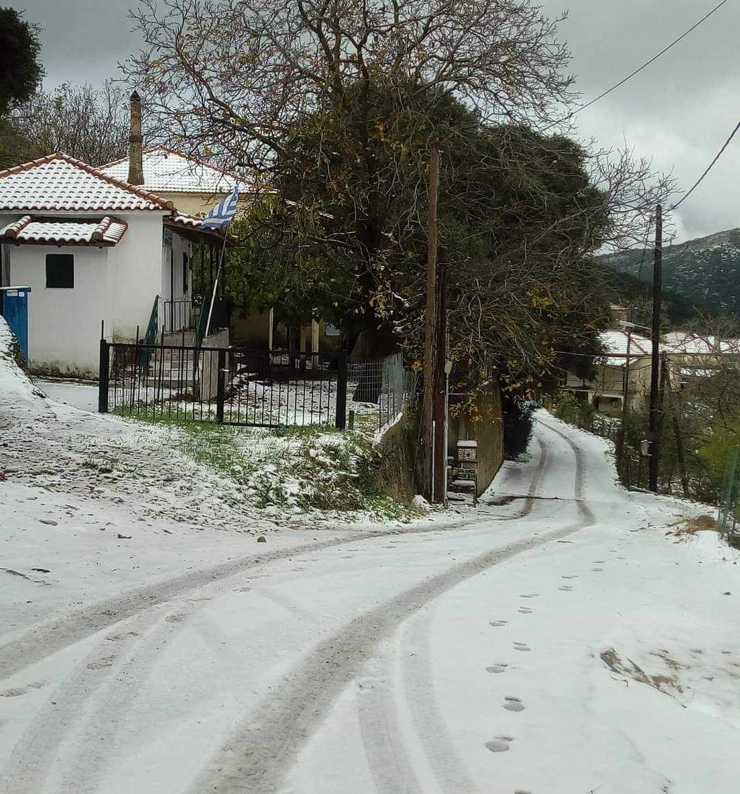 Στα λευκά τα ορεινά της Ηλείας