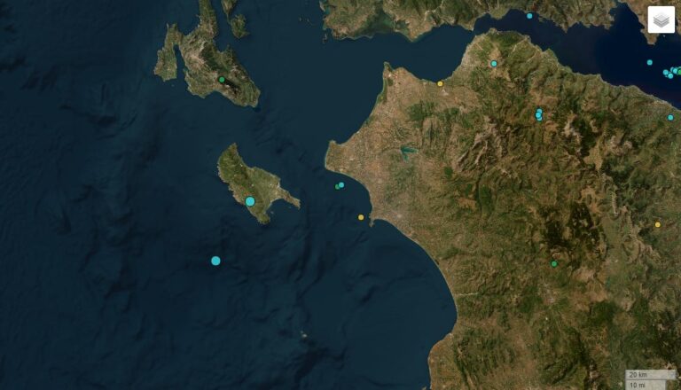 Σεισμική δόνηση 3,9 βαθμών στην Ζάκυνθο