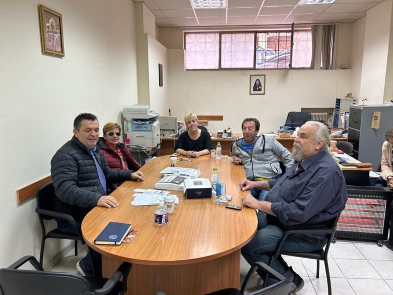Συνάντηση του Χ. Μπουκώρου με το Σωματείο ατόμων με αναπηρία όρασης “Μάγνητες Τυφλοί”