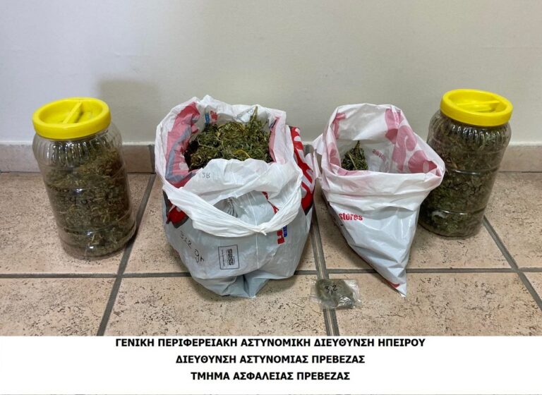 Ήπειρος: Συλλήψεις για κατοχή κάνναβης, απάτη και κλοπή