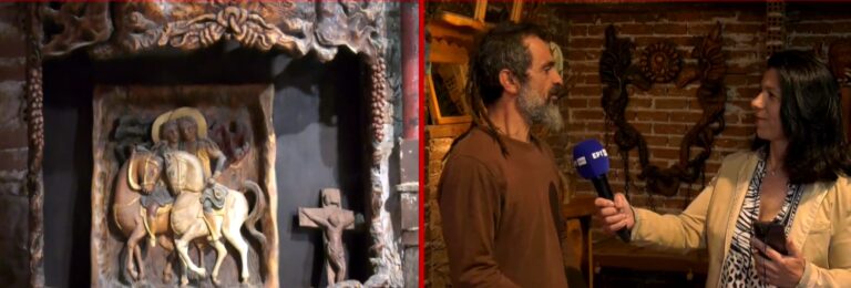 Μυτιλήνη: Ο ξυλογλύπτης που του “μιλά” το ξύλο