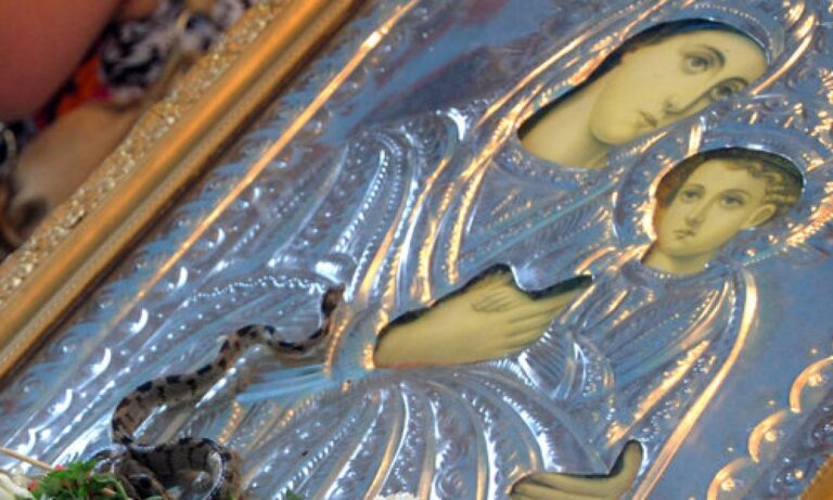 Η Παναγία η Φιδούσα στην Αλεξανδρούπολη