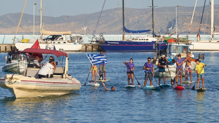 Σητεία: Άθλος κολύμβησης από τον παραολυμπιονίκη Χαράλαμπο Ταϊγανίδη