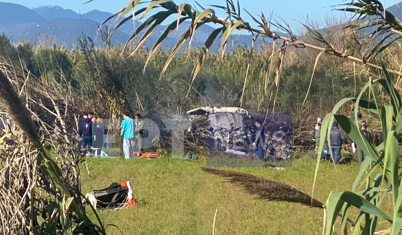 Καλαμάτα: Αποκλειστικό βίντεο από την πτώση του εκπαιδευτικού αεροσκάφους