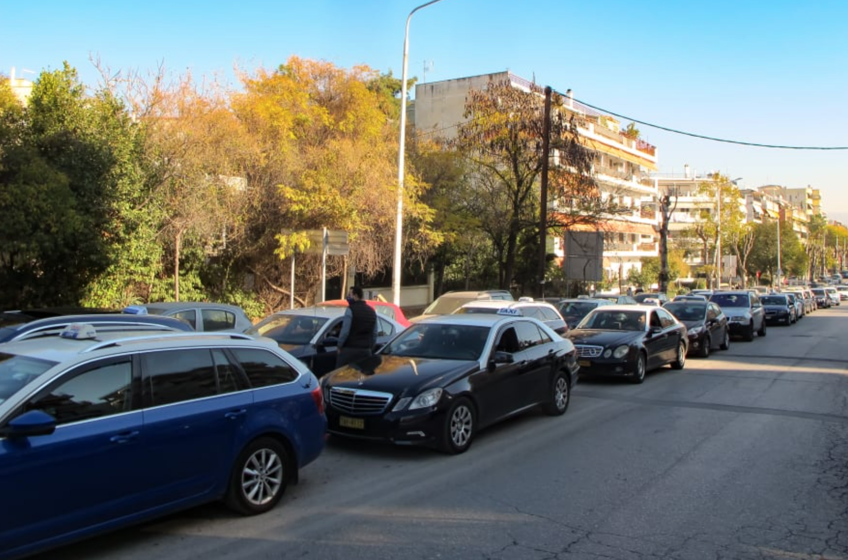 Θεσσαλονίκη: Χωρίς ταξί έως την Παρασκευή-Κινητοποίηση οδηγών την Τρίτη
