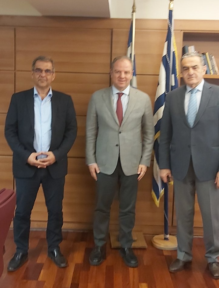Σύσκεψη στο υπουργείο Αγροτικής Ανάπτυξης για ζητήματα του νομού Λέσβου
