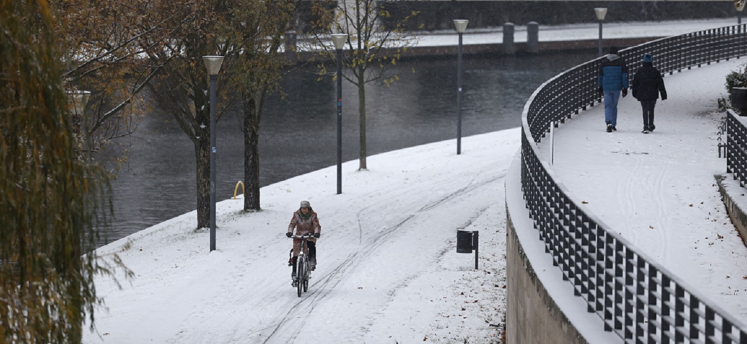 GERMANY-WEATHER-SNOW