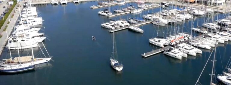 Σημείο εκκίνησης της κρουαζιέρας στο Ιόνιο η μαρίνα Πρέβεζας