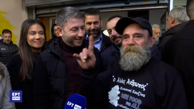 Στην κοινωνική κουζίνα «Ο Άλλος Άνθρωπος» ο Ν. Ανδρουλάκης – «Έχουμε χρέος να στηρίξουμε την κοινωνία»