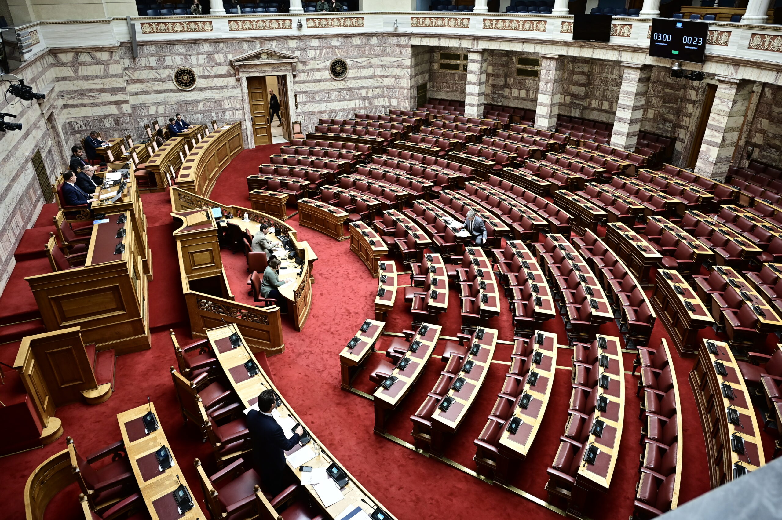 Βουλή: Υπερψηφίστηκε το ν/σ για τα «κόκκινα» δάνεια – «Ναι» επί της αρχής του από 158 βουλευτές ΝΔ, «όχι» από 139 της αντιπολίτευσης