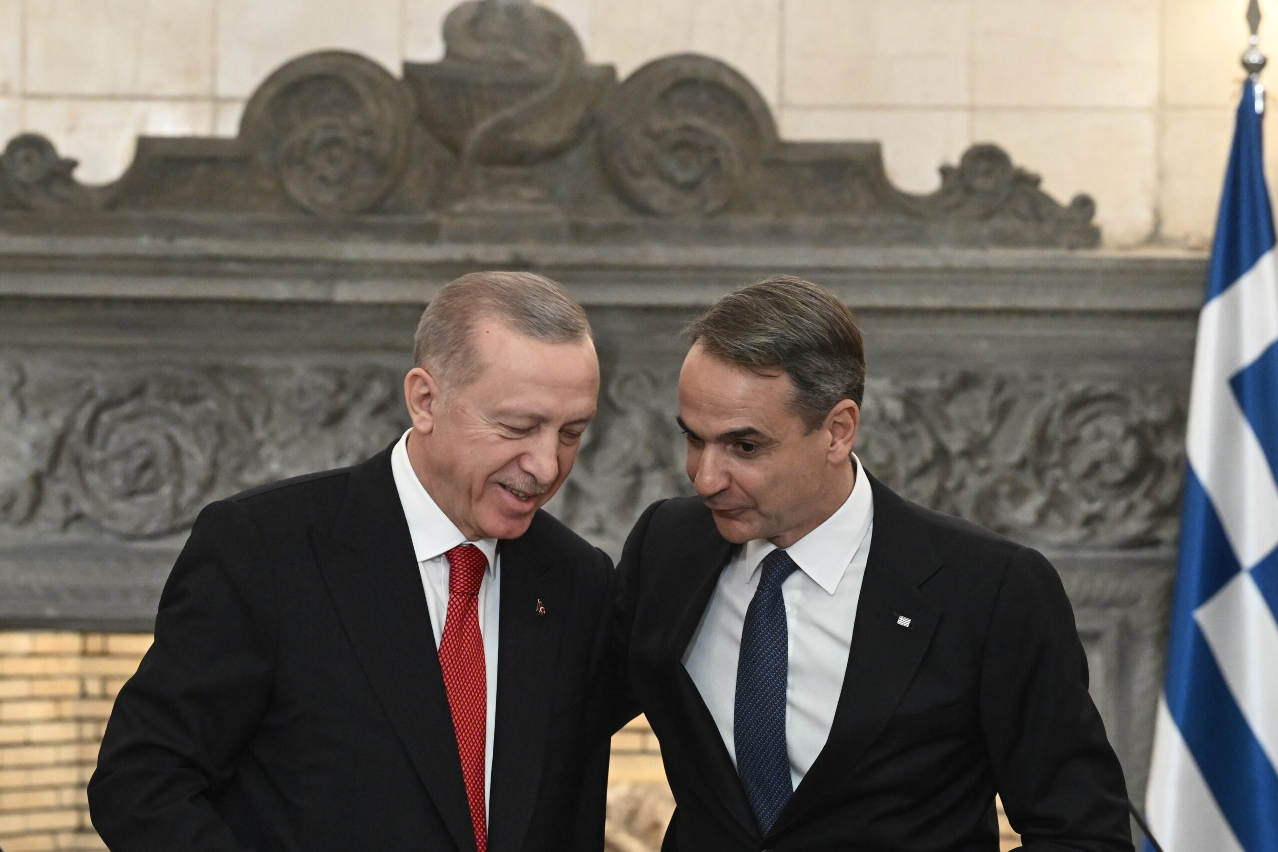 [365632] ΔΗΛΩΣΕΙΣ ΤΟΥ ΠΡΩΘΥΠΟΥΡΓΟΥ ΚΥΡΙΑΚΟΥ ΜΗΤΣΟΤΑΚΗ ΚΑΙ ΤΟΥ ΠΡΟΕΔΡΟΥ ΤΗΣ ΤΟΥΡΚΙΑΣ ΡΑΤΖΕΠ ΤΑΓΙΠ ΕΡΝΤΟΓΑΝ (ΤΑΤΙΑΝΑ ΜΠΟΛΑΡΗ/EUROKINISSI)